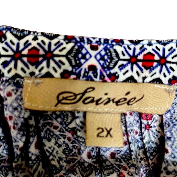 Soiree Blouse size 2x - Picture 9 of 10